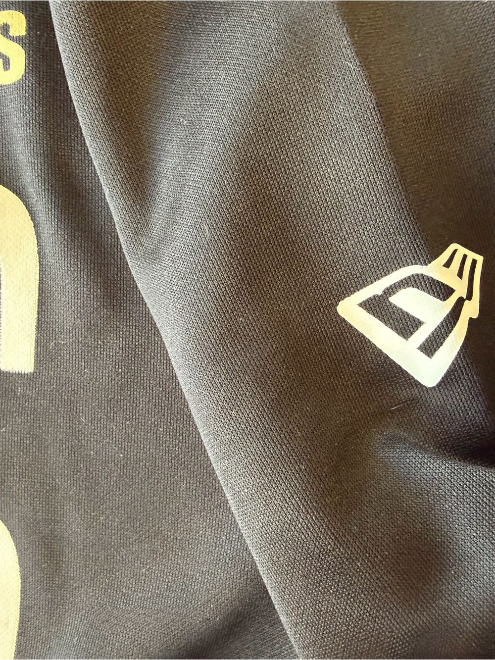 NFL New Orleans Saints Black and Gold Crewneck Pullover - Picture 4 of 4